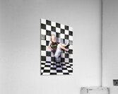 Portrait Of Beautiful Retro Woman In Vintage Style Acrylic Print