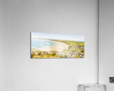 Oceanic harbour town Acrylic Print