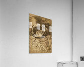 The antique aviator Acrylic Print