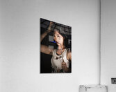 Female Panel Beater Acrylic Print