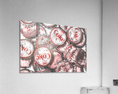 Iconic red Acrylic Print