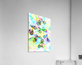 Pop art circuit Acrylic Print