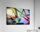 Retro skaters parade Acrylic Print