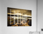 Atmospheric beach artwork Acrylic Print