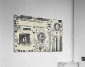 Block mining Acrylic Print