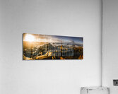 Morning ocean panorama Acrylic Print