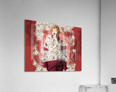 Zombie tied up in financial debt. Dead money Acrylic Print