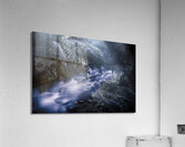 Serene moonlit river Acrylic Print