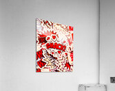 Comic love Acrylic Print