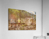 Waterfall outlook Acrylic Print