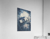 Retro camera and instant photos Acrylic Print