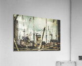 Busy and the build Acrylic Print