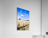 Arid agricultural landscape in South Tasmania Acrylic Print