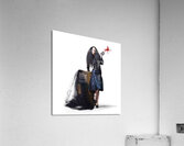 Jester with wine barrel Acrylic Print