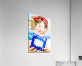 Washing Powder Woman Acrylic Print