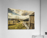 Pristine hinterland lookout  Acrylic Print