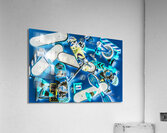 Abstacked Acrylic Print