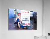 Sadie The Cleaning Lady Acrylic Print