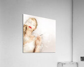 Beautiful Female Model Actress In Luxury Fashion Acrylic Print