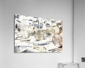 News room switchboard Acrylic Print