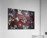 Paper wings. Dreamy flights Acrylic Print