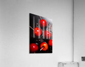 Red candy apples or apple taffy Acrylic Print