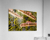 Mechanised waters  Acrylic Print