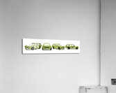 Datsun 510 Comic Strip Acrylic Print