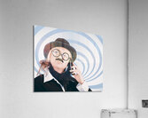 Technology evolution of mobile phone communication Acrylic Print