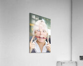 Pencil Biter Acrylic Print