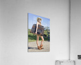 Green Countryside Vacation Acrylic Print