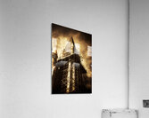 Vintage Church Column Construction Acrylic Print