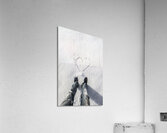 Winter holiday love Acrylic Print