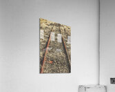 Western railway of routes forgotten Acrylic Print