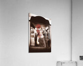 Help! Itchy ugly face so I ate him... mmmm tasty Acrylic Print