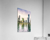 Neon reflections Acrylic Print