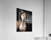 Lady Boilermaker At Work Acrylic Print