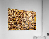 Presstraction Acrylic Print