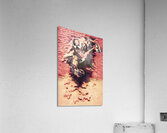 Venom breaking brick wall Acrylic Print