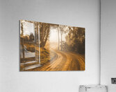 Mysterious autumn trail Acrylic Print