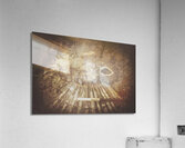 Mysterious vintage masquerade Acrylic Print