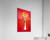 Forking hot food Acrylic Print