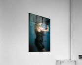 High fashion female mystery dancer Acrylic Print