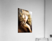 Woman with beautiful wavy hair Acrylic Print