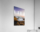 Wash of pastel seas Acrylic Print