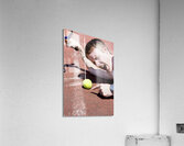 Tennis Player Tantrum Acrylic Print
