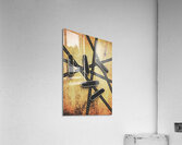 Street skating background Acrylic Print