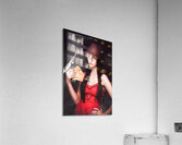 Gangster And Her Gun Acrylic Print