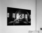 Close-up shot of a male ring hand holding hat Acrylic Print