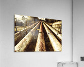 Industrial hydro architecture Acrylic Print